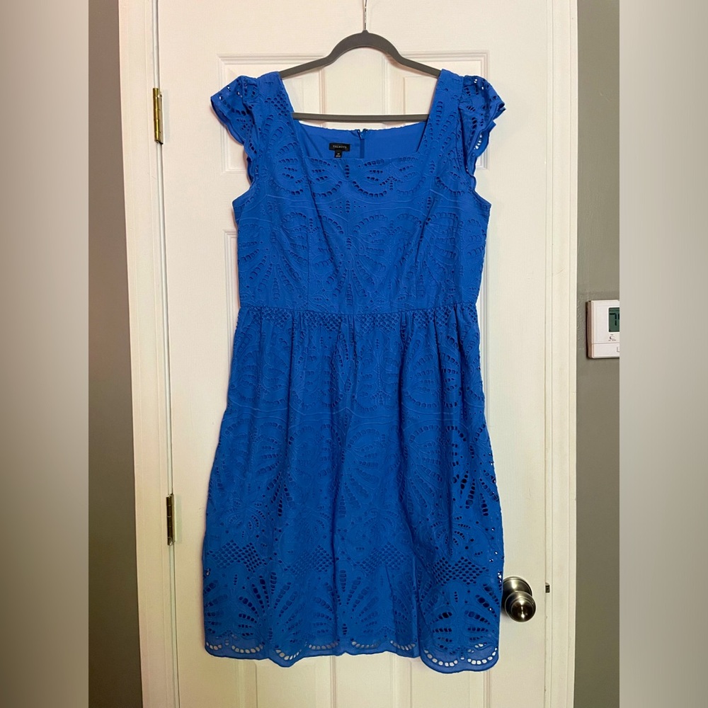 Talbots Eyelet Dress